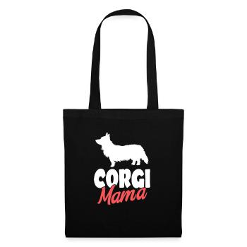 Corgi Gift Dogs - Tote Bag - black - Front