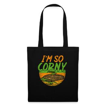 At So Corny Wheat Corn Oats Fam Farming - Tote Bag - black - Front