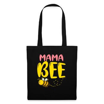 Mama Bee Apiculteur Honey Farmer Bees - Sac en tissu - noir - Devant