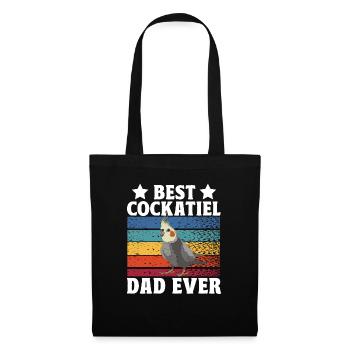 cockatiel cockatoo parrot bird gift - Tote Bag - black - Front