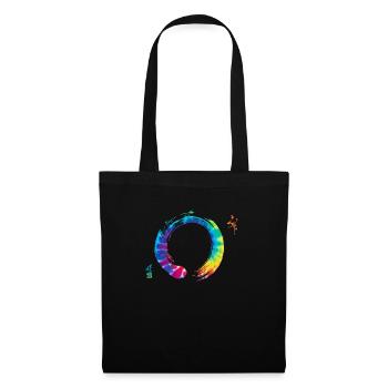 Bonsai Zen Enso Circle Yoga - Tote Bag - black - Front
