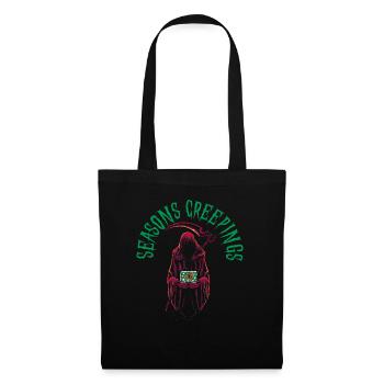Seasons Creepings Nu Goth Okkulter Hexe Satanismus - Stoffbeutel - Schwarz - Vorne