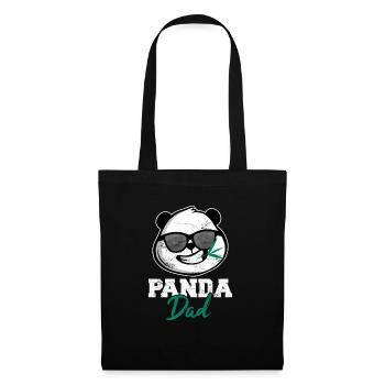 Stay Calm Panda Yoga Cute Panda Bear Panda Lover - Stoffbeutel - Schwarz - Vorne