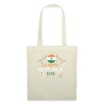 Happy Republic Day Hindustani India Flag Indian - Tote Bag - nature - Front