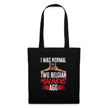 Malinois Belgian Shepherd Mechelaar Dog - Tote Bag - black - Front