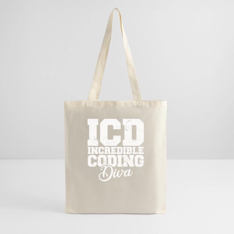 Funny Medical Coder Billing Incredible Coding Diva Stoffbeutel