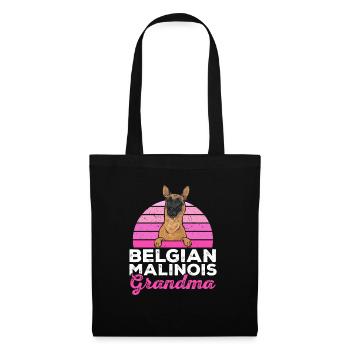 Malinois Belgian Shepherd Mechelaar Dog - Tote Bag - black - Front