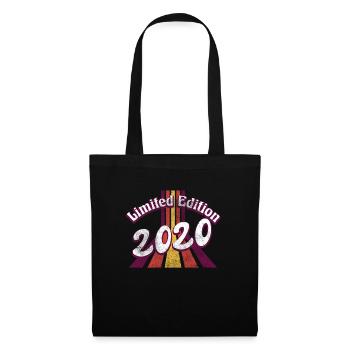 Limited Edition 2020 Vintage - Stoffbeutel - Schwarz - Vorne
