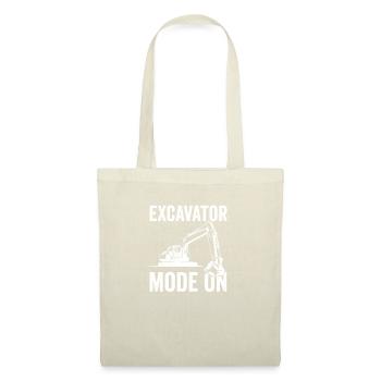 Pelle de chantier Conducteurs d’excavatrices Excavateurs Cadeau - Sac en tissu - nature - Devant