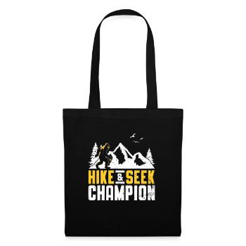 Bigfoot Party fournit Hike and Seek Champion - Sac en tissu - noir - Devant