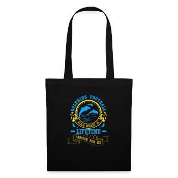 Dolphin Football Has Been Lifetime Passion For Me - Tote Bag - black - Front