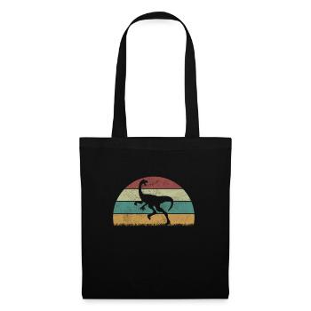 Gallimimus Dinosaur Children Dino Gift - Tote Bag - black - Front