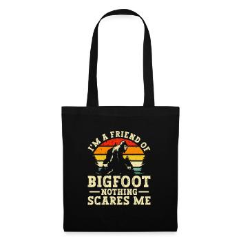 Bigfoot Party Supplies Dad Of The Birthday Crew - Tote Bag - black - Front