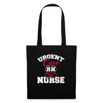 Urgent Care Nurse Clinical Registered Nursing RN H - Tote Bag - black - Front