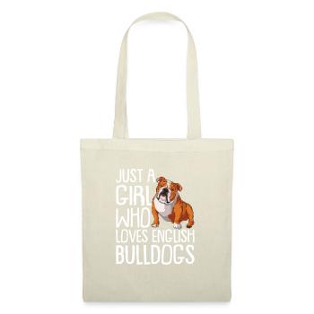Deutsch Bulldog Dog Dog Propriétaire - Sac en tissu - nature - Devant