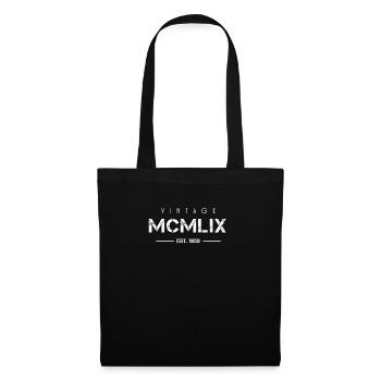 Vintage Born In 1959 Roman Numerals 63rd - Tote Bag - black - Front