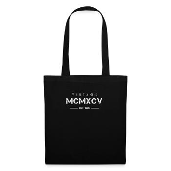 Vintage Born In 1995 Roman Numerals 27th - Tote Bag - black - Front