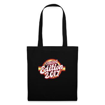 Limited Edition 2017 Vintage - Stoffbeutel - Schwarz - Vorne