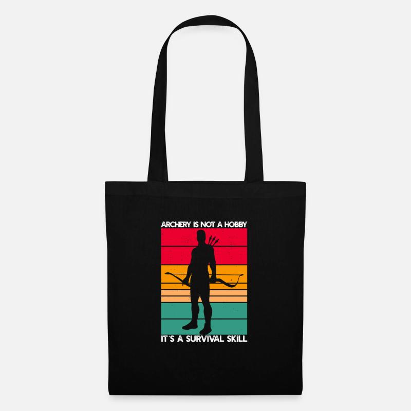 Archery Is Not A Hobby - Tote Bag - black