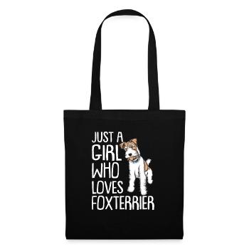 Fox Terrier Dog Dog Dog Owner - Tote Bag - black - Front