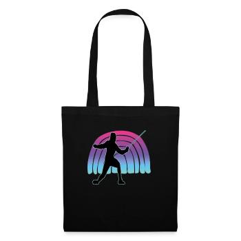 Fencing Fencing Sport Fencing - Tote Bag - black - Front