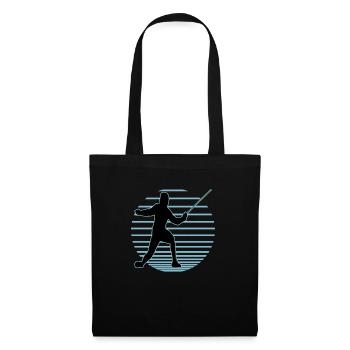 Fencing Fencing Sport Fencing - Tote Bag - black - Front