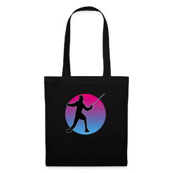 Fencing Fencing Sport Fencing - Tote Bag - black - Front