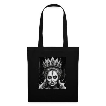 Evil Old Woman Horror Gothic Horror Witch Abstract - Tote Bag - black - Front