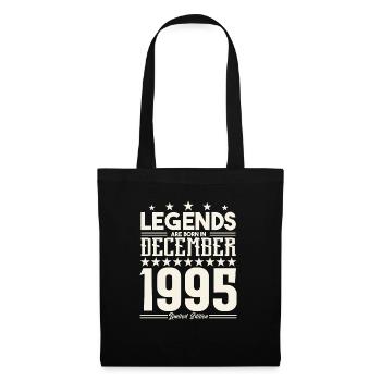 Legends Are Born In December 1995.Gift anniversary - Tote Bag - black - Front
