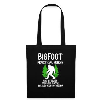 Bigfoot Party fournit une infirmière Bigfoot - Sac en tissu - noir - Devant