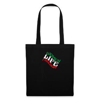 Cute Iranian Women - Women Life Freedom - Tote Bag - black - Front