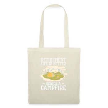 Ruhestand Leben Camping Outdoor Reisende Camper - Stoffbeutel - Natur - Vorne