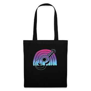 Ukulélés Vitage - Sac en tissu - noir - Devant