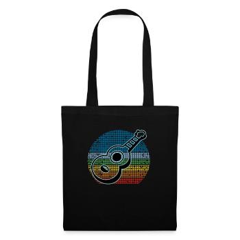 Ukulélés Vitage - Sac en tissu - noir - Devant