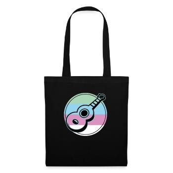 Ukulélés Vitage - Sac en tissu - noir - Devant