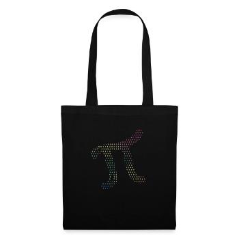 Chiffres de Pi dans les numéros de code source Pi Jour 3.14159 - Sac en tissu - noir - Devant