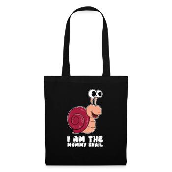 I'm the mommy snail - Tote Bag - black - Front