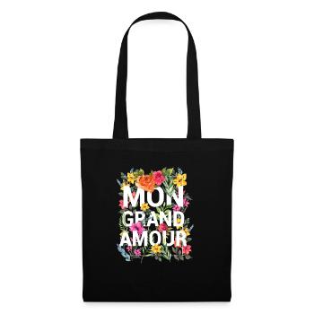 Amour Pour Toujours Saint Valentin - Sac en tissu - noir - Devant