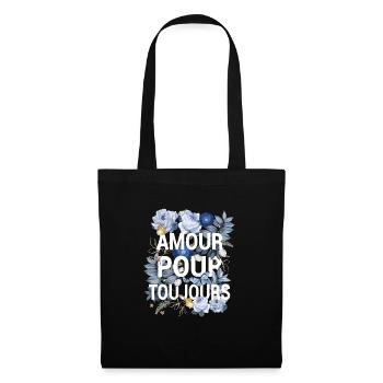 Amour Pour Toujours Saint Valentin - Sac en tissu - noir - Devant