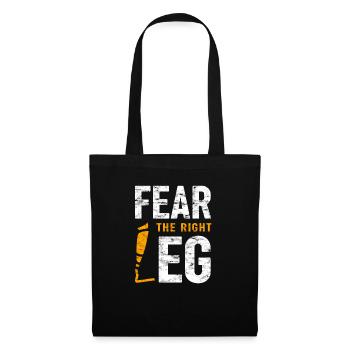 Chirurgie de prothèse d’humour amputée Amputation - Sac en tissu - noir - Devant
