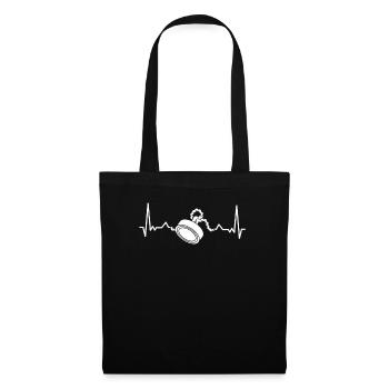 Magnet Fisherman Magnetic Fishing Treasure Hunt - Tote Bag - black - Front