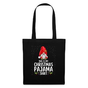 Pyjama de Noël Pyjama Chemise de nuit - Sac en tissu - noir - Devant