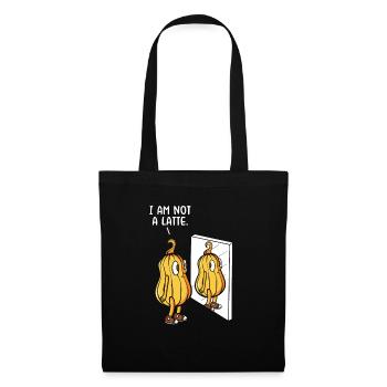 Pumpkin Latte Lover Café Pumpkin Spice Latte - Sac en tissu - noir - Devant