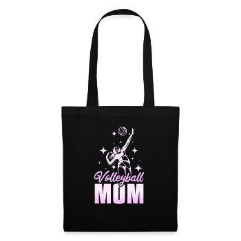 Mothers day Mommy Volleyball Mom - Stoffbeutel - Schwarz - Vorne