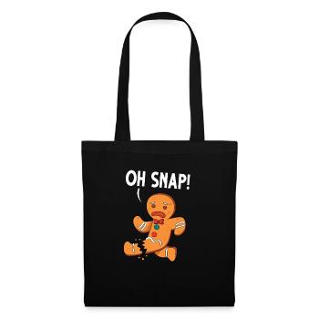 Leg surgery wheelchair lost leg - Tote Bag - black - Front