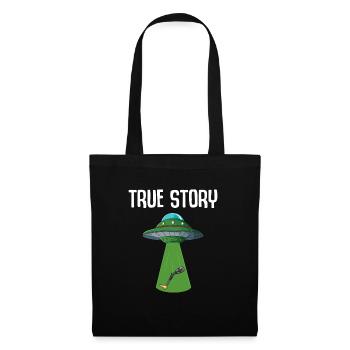 Leg surgery wheelchair lost leg - Tote Bag - black - Front