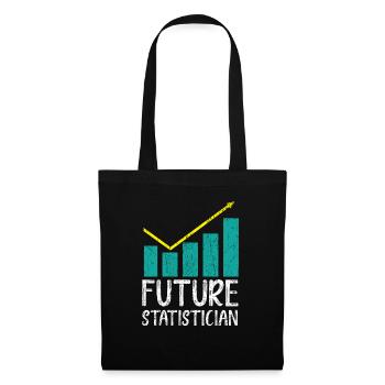 Future Statistician Data Analyst Job Statistics - Tote Bag - black - Front