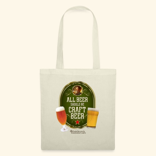 Bier Design Alles Bier sollte Craft Bier sein - Stoffbeutel