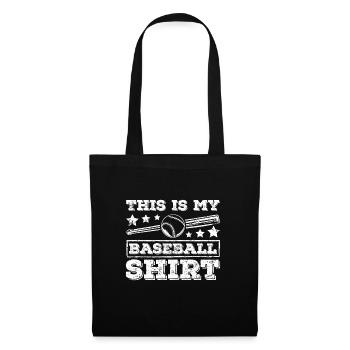C’est ma balle de baseball - Sac en tissu - noir - Devant