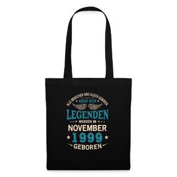 All people are equal Born November 1999 - Tote Bag - black - Front